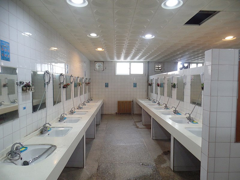 File:ROKA 102nd Replacement Battalion Barracks Building Washroom.jpg