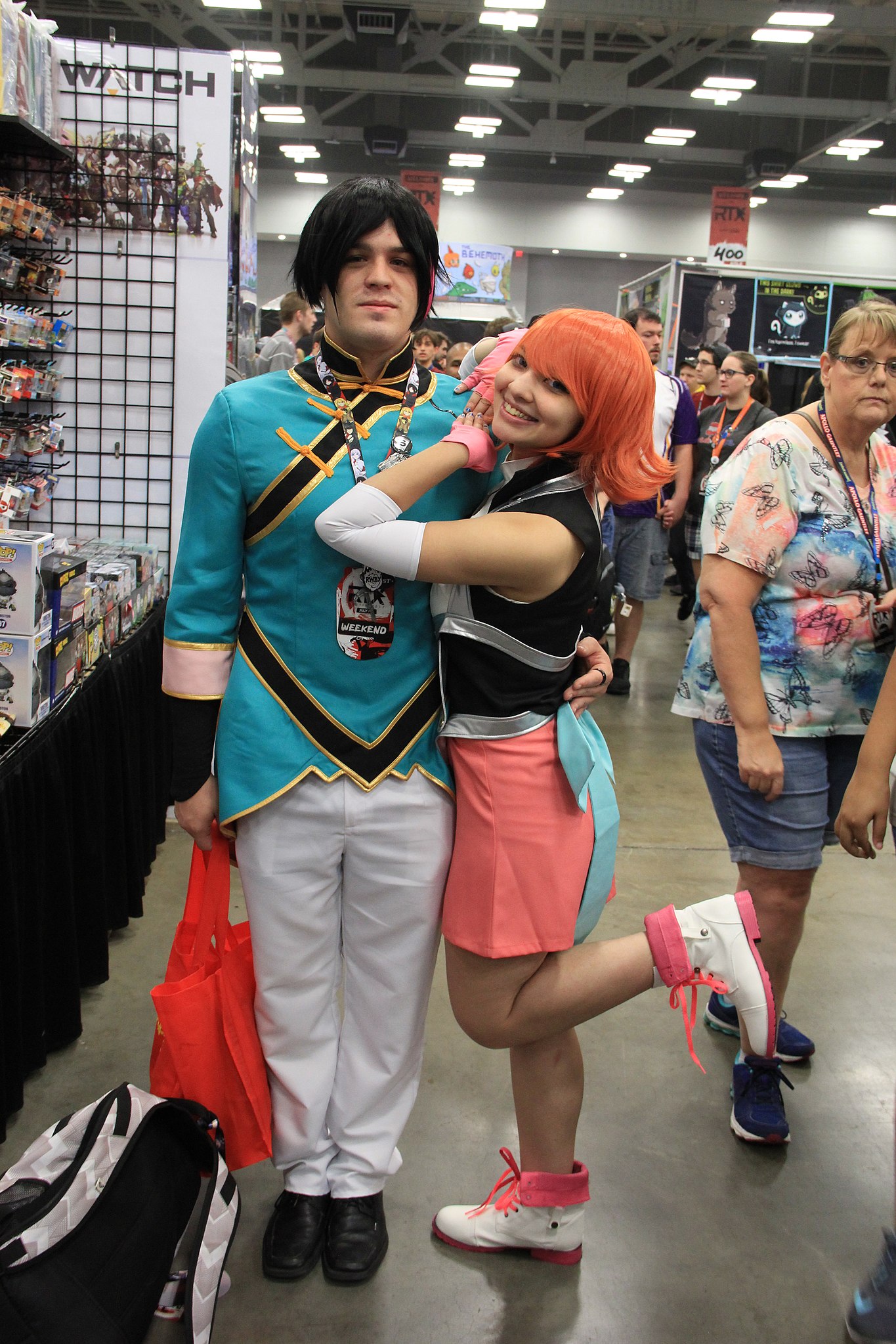 File:RTX 2017 - Ren and Nora RWBY cosplay (35888238345).jpg - Wikimedia  Commons