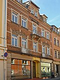 Apartment building in closed development