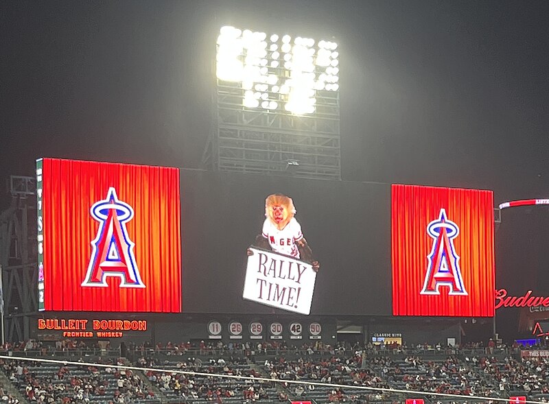 rally los angeles angels mascot