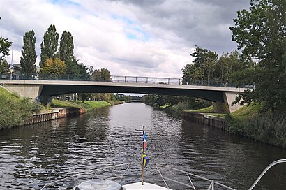 So kommt man zu der Rammrathbrücke mit den Öffentlichen - Mehr zum Ort Hier