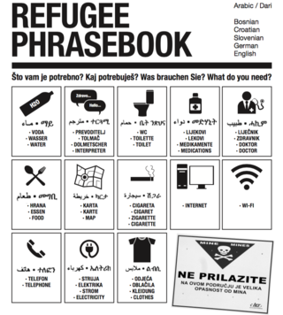 <i>Refugee Phrasebook</i> Online bilingual lists of useful phrases for refugees