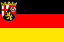 Flagg av Rheinland-Pfalz
