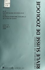Миниатюра для Файл:Revue suisse de zoologie (IA revuesuissede11532008schw).pdf