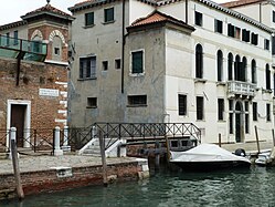 Ponte de Ca' Rizzi secondo, longeant le rio