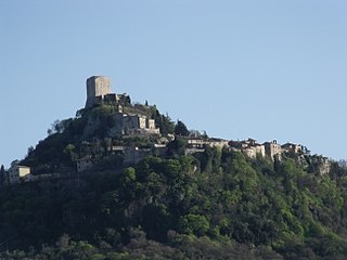 Rocca dOrcia Frazione in Tuscany, Italy