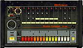 Front panel of the TR-808