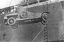 Rolls-Royce-Entladung in Walvis Bay, Namibia (1915)