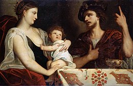 Roxana avec Alexandre IV Aegus le fils d'Alexandre le Grand.jpg