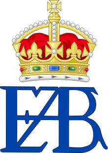 Royal Monogram of Queen Elizabeth I of England.svg