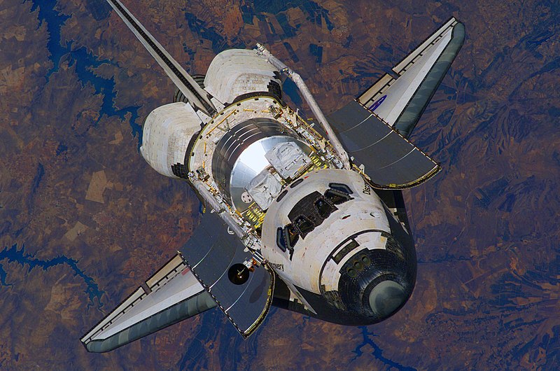 nasa shuttle cross section cutaway