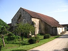 La grange de Crécy, ancienne dépendance de Pontigny