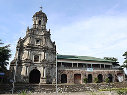 Saint Jerome Parish Church, front (Morong, Rizal; 08-14-2021).jpg