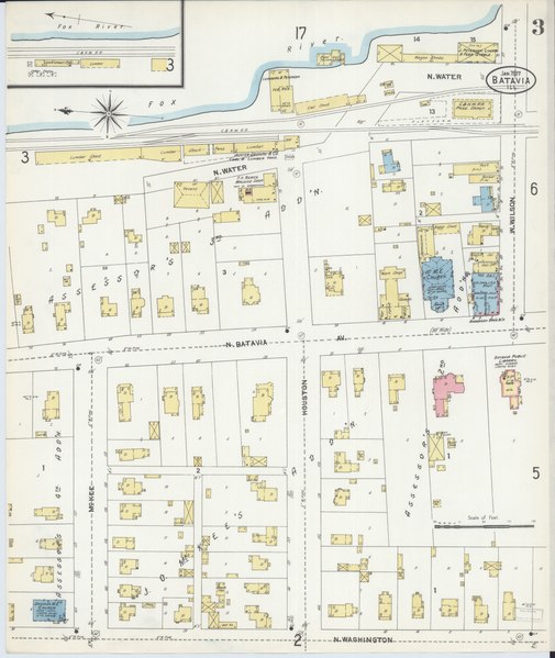 File:Sanborn Fire Insurance Map from Batavia, Kane County, Illinois. LOC sanborn01724 004-3.tif