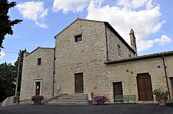 Die Kirche von San Leonino in Conio