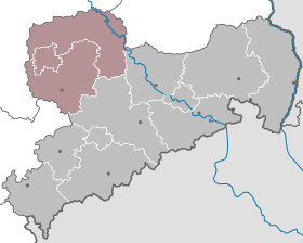 Localisation de District de Leipzig