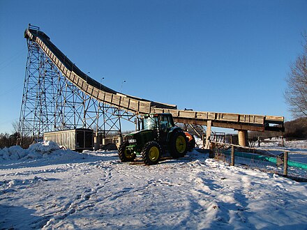 Silver Mine Ski-Jump, Eau Claire, Wisconsin.