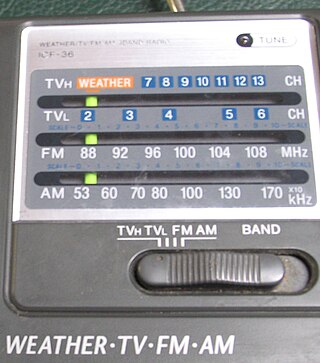 <span class="mw-page-title-main">TV radio</span> Type of radio receiver