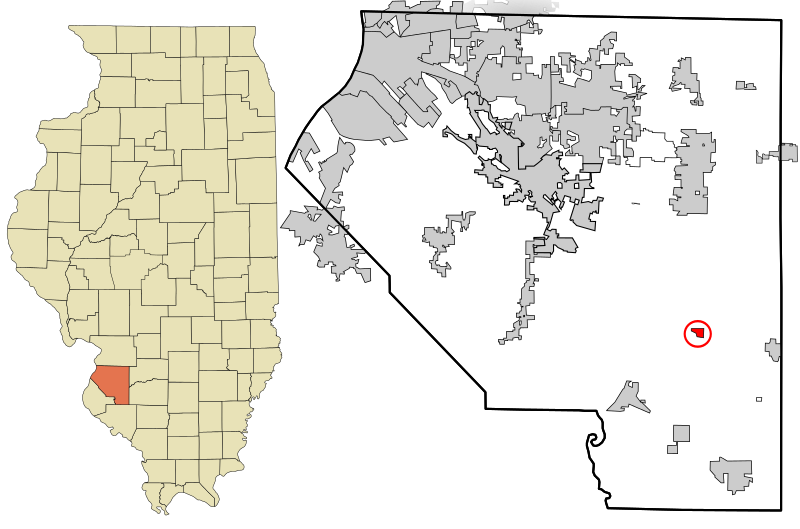 File:St. Clair County Illinois incorporated and unincorporated areas Fayetteville highlighted.svg