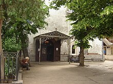 The tomb of Sayat Nova at the Cathedral of Saint George in Old Tbilisi