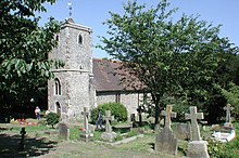 St Peter and St Paul, Temple Ewell, Kent - geograph.org.uk - 325563.jpg