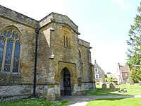St Peter and St Paul Church, South Petherton (porch).jpg