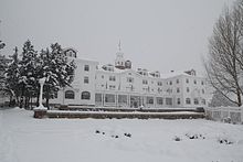 El Hotel Stanley en Estes Park, Colorado, sirvió de inspiración para la novela El resplandor de 1977.