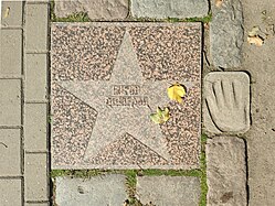 Gwiazda upamiętniająca Gérarda Depardieu