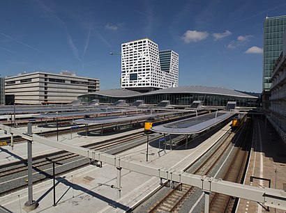 Hoe gaan naar Utrecht Centraal Station met het openbaar vervoer - Over de plek