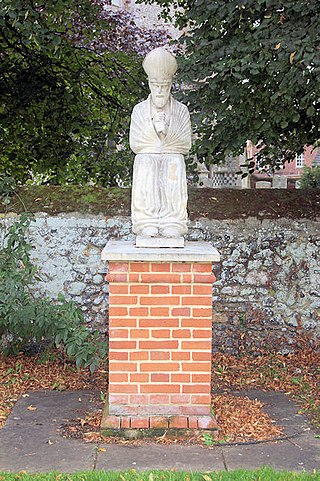 <span class="mw-page-title-main">Ælfhun</span> 8th-century Bishop of Dunwich