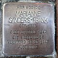 Stolperstein für Marianne Sanders-Frank