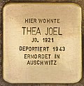 Stumbling stone for Thea Joel (Jüterbog) .jpg