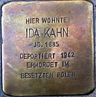 Stolpersteine Alzey Ida Kahn.jpg
