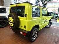 Rear of JB64 Jimny (Kei-car)