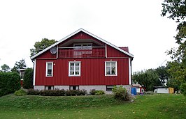 Huis in Gunnebo in typisch Zweedse stijl