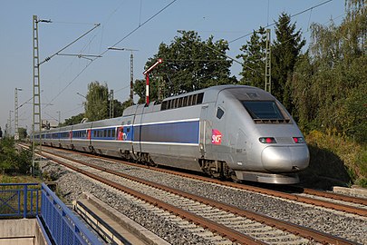Verdensrekordindehaveren - det franske TGV