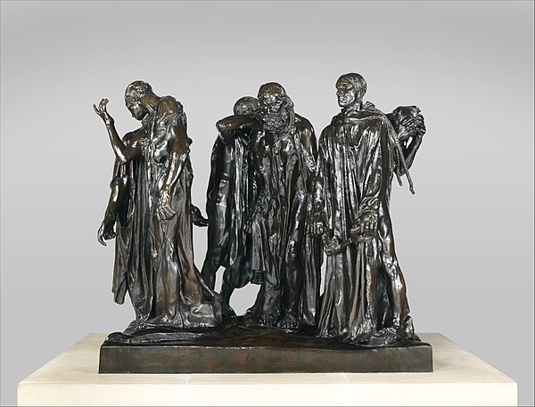 The Burghers at the Metropolitan Museum of Art, New York