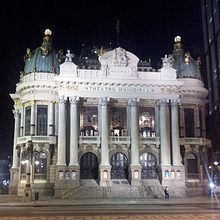 Theatro Municipal, Rio de Janeiro, venue of the concerto's premiere Theatro Municipal.jpeg