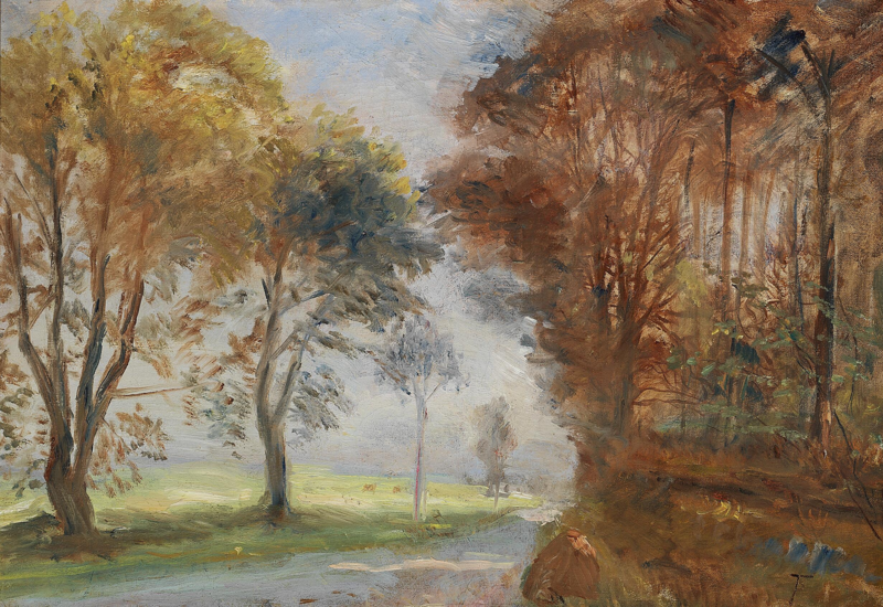 File:Theodor Philipsen - Landskabsstudie. Efteraar. Bromølle - 1910.png