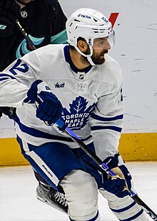 Toronto Maple Leafs at Seattle Kraken (February 26, 2023) - Zach Aston-Reese (cropped).jpg