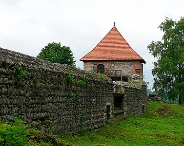 Il vecchio castello della penisola di Trakai.
