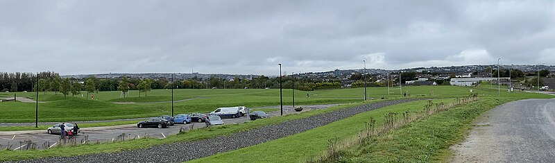 File:Tramore Valley Park Cork - Carpark Sports Fields BMX Track.jpg