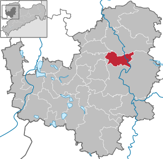 Trebsen Town in the Leipzig district in Saxony, Germany