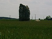 Menhir de la Drue în Gargantua