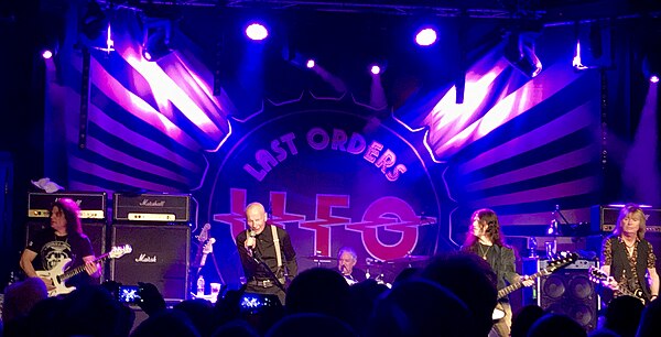 UFO at Cambridge, 22 March 2019. Last Orders Tour.