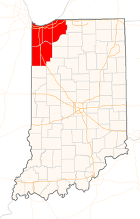 Northwest Indiana Region of Indiana, USA