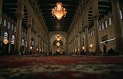 Modlitební sál mešity