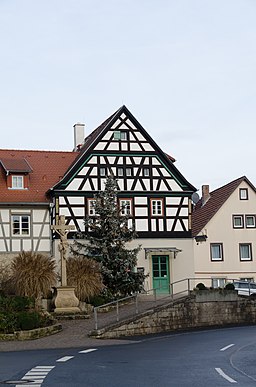 Kirchplatz in Unsleben