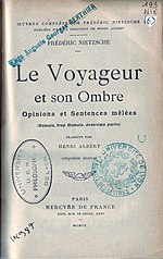 Vignette pour Le Voyageur et son Ombre