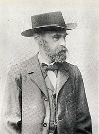 Valfrid Vasenius 1890-luvulla.